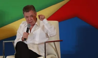Juan Manuel Santos. 