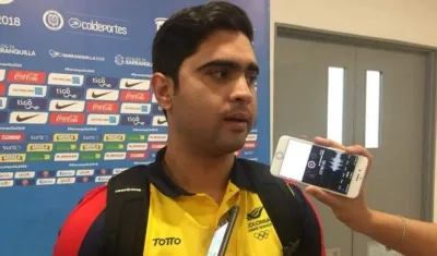 José Mosquera, mánager de Colombia. 