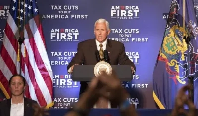 MIke Pence, vicepresidente de los Estados Unidos.