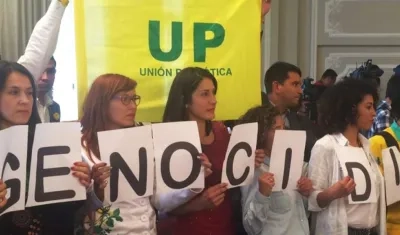 El caso engloba las "sucesivas y graves violaciones de derechos humanos" cometidas contra más de 6.000 personas de la UP.