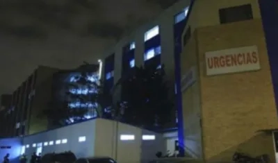 La niña es atendida en el hospital de Kennedy.