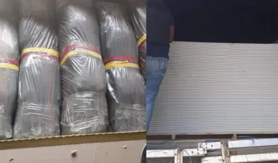 La droga pretendía ser llevada hasta La Guajira. 