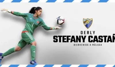 Derly Stefany Castaño, futbolista colombiana.