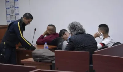 Audiencia en el caso del homicidio de Angello Alzamora.