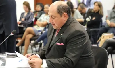 El coronel del ejército Juan Carlos Barrera