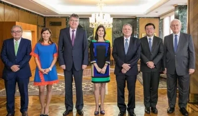 Miembros de la Junta del Banco de la República.