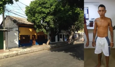 Lugar de los hechos y Jonathan Rojas, apodado como 'Pitirry'. 