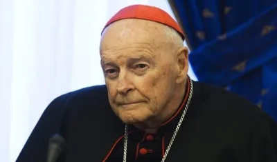 El cardenal y arzobispo emérito de Washington, Theodore McCarrick.