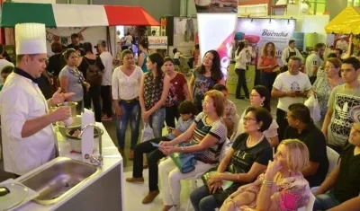 Evento de la feria Sabor Barranquilla.