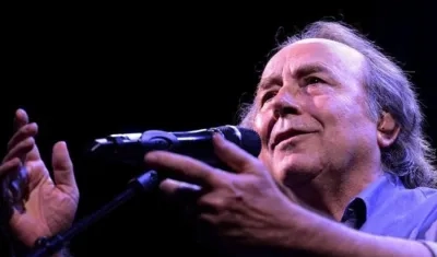 El cantautor Joan Manuel Serrat.