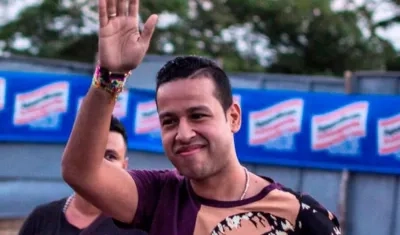 El fallecido cantante Martín Elías.