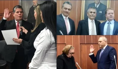 Miguel Amín,  José David Name y Antonio Zabaraín, presidirán las comisiones cuarta, quinta y sexta.