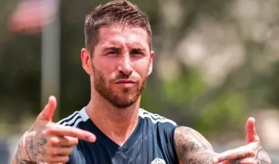 El defensa español Sergio Ramos. 