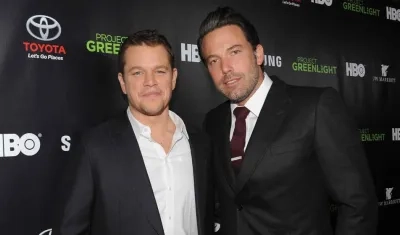 Los actores Ben Affleck y Matt Damon.