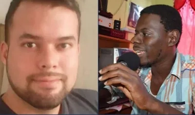 Jairo Alberto Calderón y Vicente Rúa, asesinados.