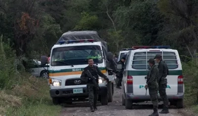 Ataque del Clan del Golfo a policías en Turbo.