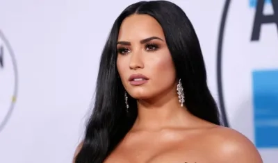 Demi Lovato, cantante.