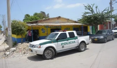 El hecho ocurrió en este sector del barrio Las Flores.