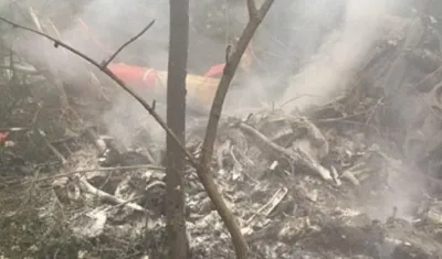 Lugar del siniestro.