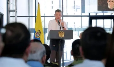 Juan Manuel Santos.