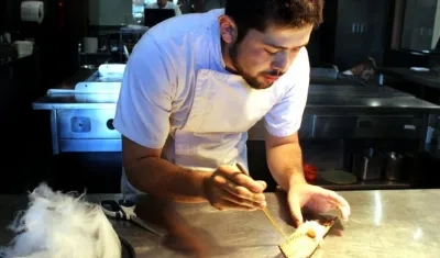 Chef del restaurante boliviano Gustu.