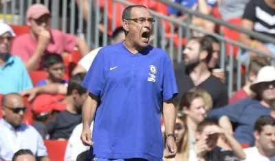 Maurizio Sarri, técnico del Chelsea. 