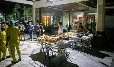 Momentos de pánico se vivieron en la isla de Lombok.