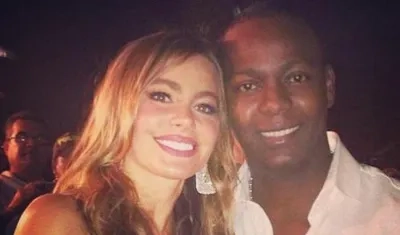 Los barranquilleros Sofía Vergara y Édgar Rentería.