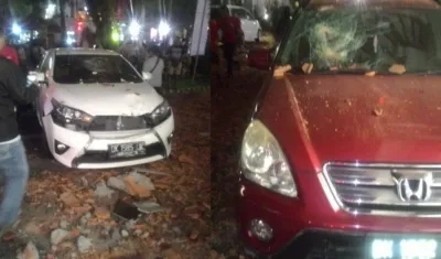 El terremoto causó estragos. 