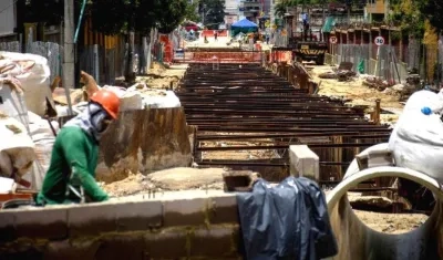 Obras de canalización en los arroyos de Barranquilla.