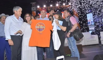 El Presidente electo Iván Duque, durante un acto en Barranquilla.