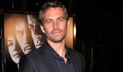 El actor estadounidense Paul Walker.