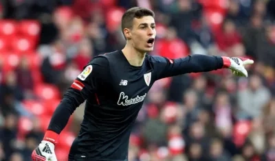 Kepa Arrizabalaga, arquero del Atlético de Bilbao. 