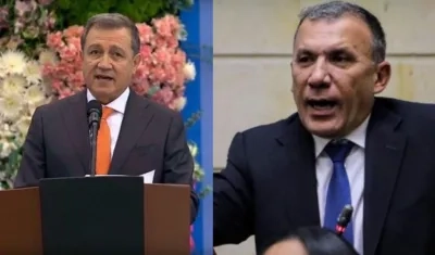 Ernesto Macías y Roy Barreras. 