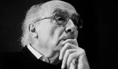 El Premio Nobel de Literatura portugués José Saramago.