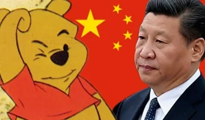 En memes han representado al presidente chino Xi Jinping como el oso.