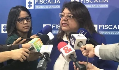 En rueda de prensa los funcionarios de la Fiscalía explicaron los alcances de la investigación.
