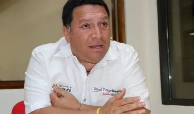 Manolo Duque, exalcalde de Cartagena.