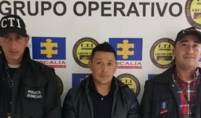 Fredy Eduardo Moreno, condenado por feminicidio agravado. 