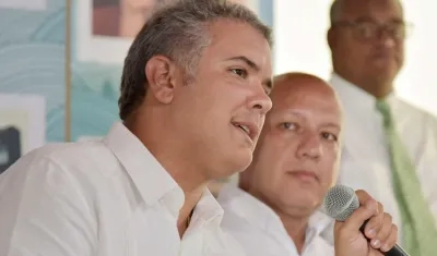Iván Duque, presidente de Colombia.
