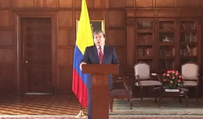 Carlos Holmes Trujillo, canciller colombiano.