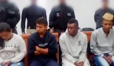 Estos son los detenidos.