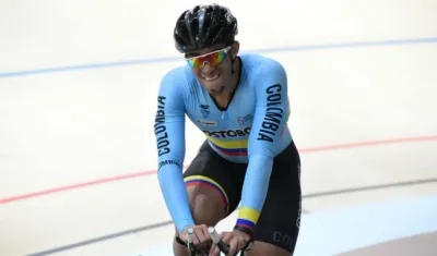 Cristian Ortega, pedalista del Atlántico. 