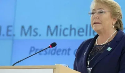 Michelle Bachelet, expresidenta de Chile, es la nueva alta comisionada de las Naciones Unidas para los Derechos Humanos.