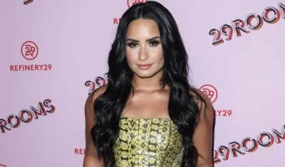 Demi Lovato, cantante.