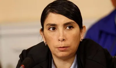 La intendenta (gobernadora) de la Región Metropolitana, Karla Rubilar