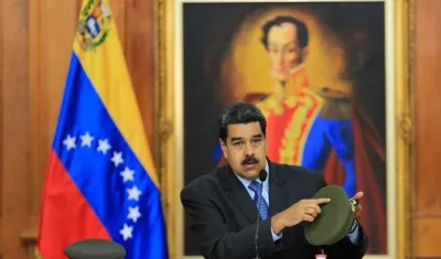 El presidente de Venezuela, Nicolás Maduro