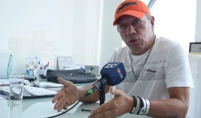 El Gerente General de la clínica, Carlos Osorio Chacón. 