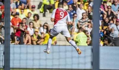 El colombiano Radamel Falcao García