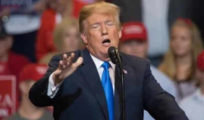 Donald Trump, presidente de Estados Unidos.